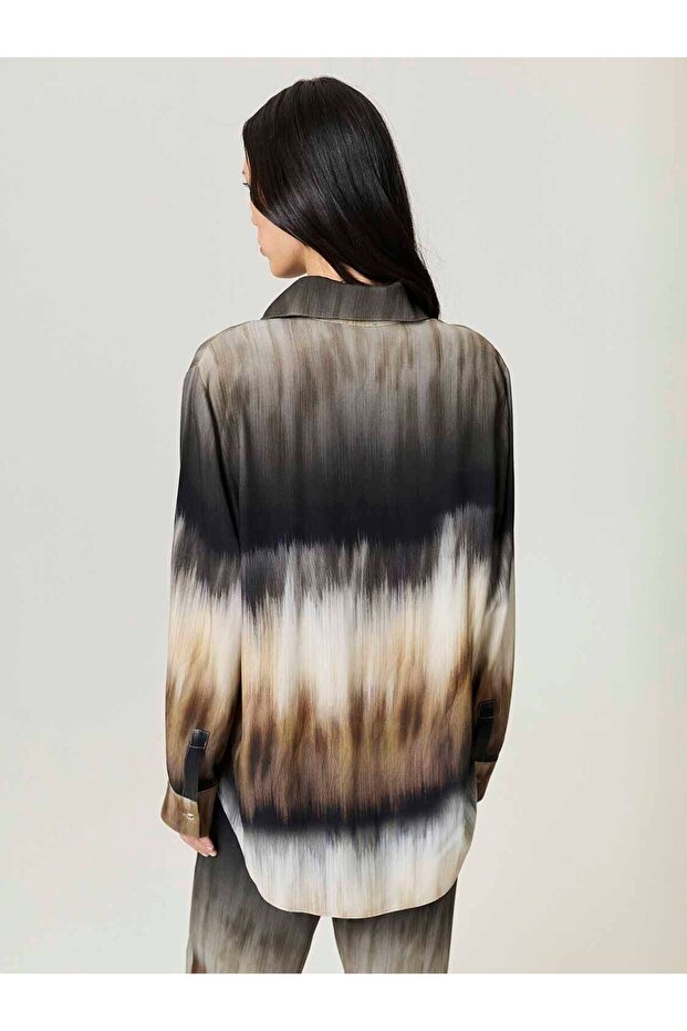 Batik Desenli Gömlek - 5