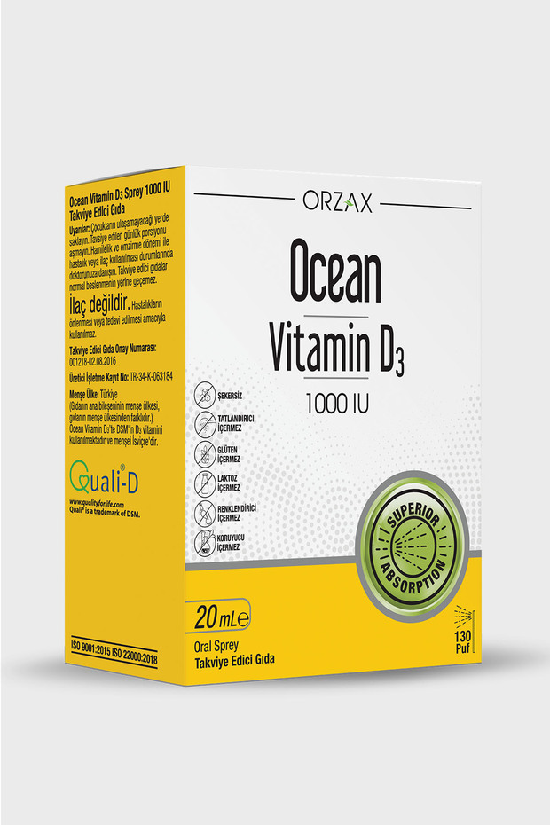 Vitamin D3 1000IU 20ml Sprey - 1