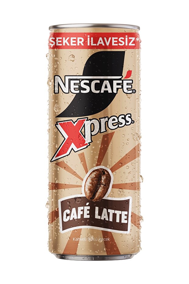 NESCAFÉ XPRESS Café Latte Şeker İlavesiz Soğuk Kahve 250ml x24 - 2