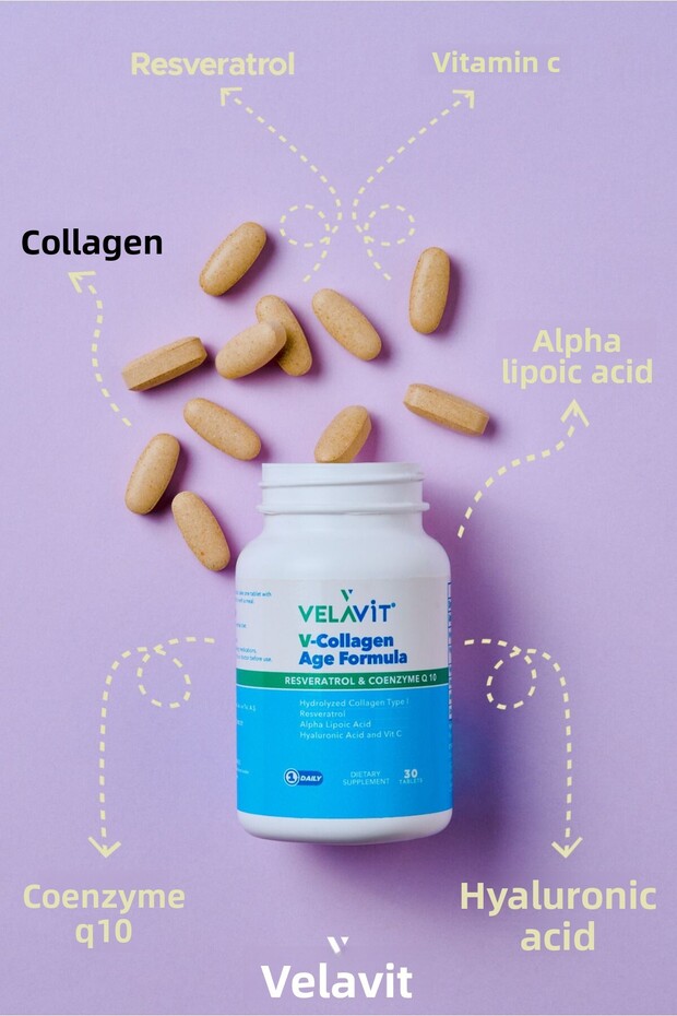 تركيبة عمر الكولاجين على شكل حرف V - 6