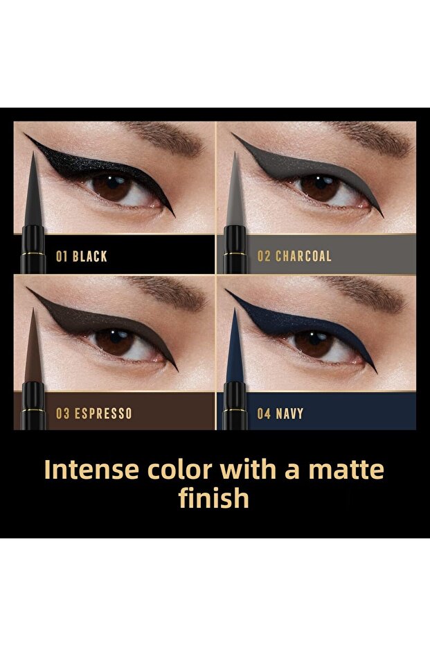 Masterpiece Matte Liquid Eyeliner - 01 - Black, 1.7ml - 6