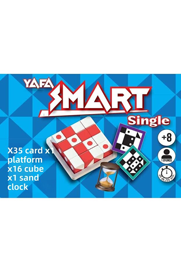 Smartest, Q-Bitz, Visual Skill Cubes Single - 3