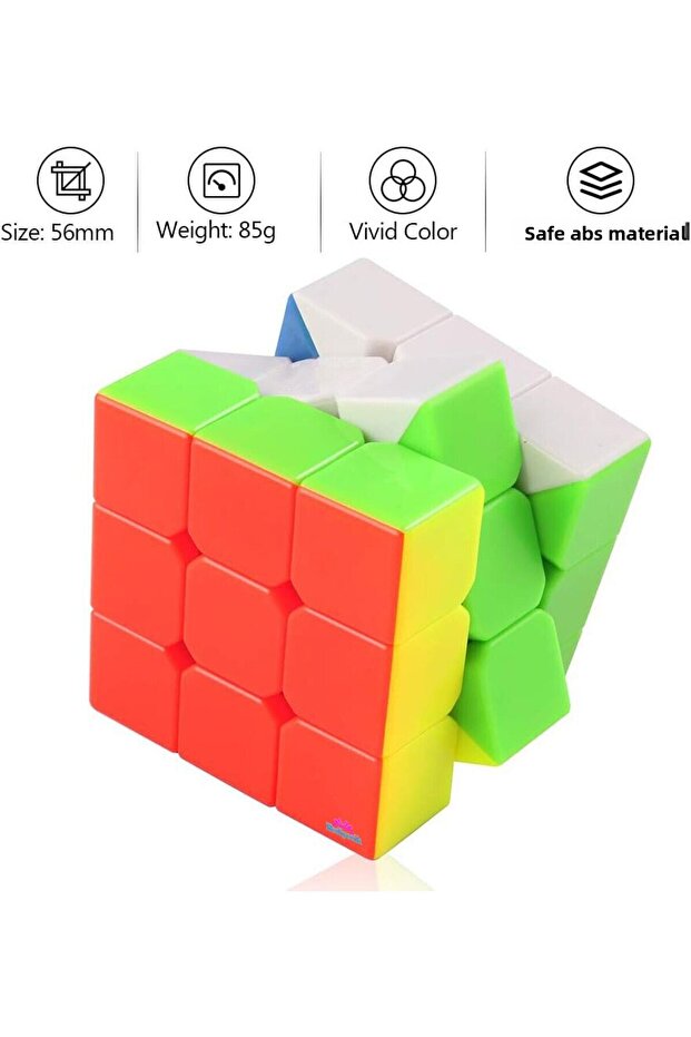 Speed 3X3 Stickerless Intelligence Cube Intelligence Cube Rubik Cube - 2