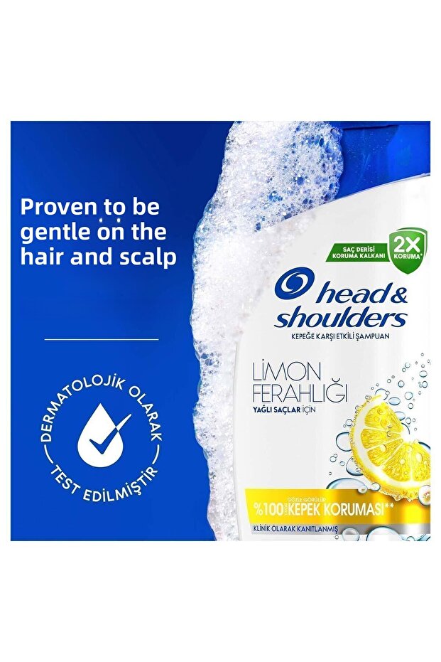 Șampon Head & Shoulders 1-1 Lemon Freshness 330 ml X6 bucăți - 5