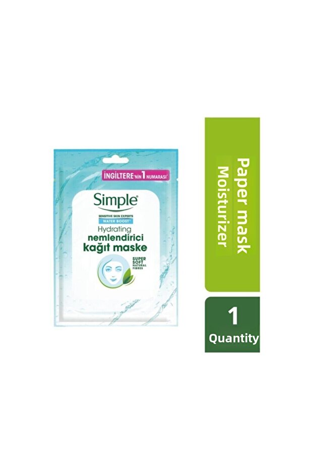 Water Boost Moisturizing Sheet Mask for Dry/Non-Humid Skin 1 Piece