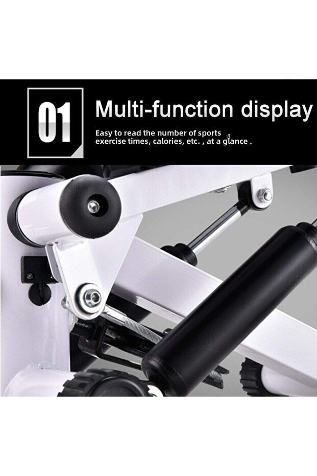 Treadmill Stepper Air Climber Resistance Band And Step Sports Exercise Machine With LCD Display - 2