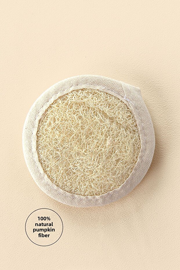 Facial Cleansing Pad - 100% Natural Pumpkin Fiber