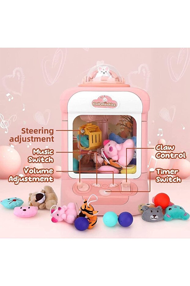 Claw Machine for Kids,Mini Vending Machines Grabber, Arcade Claw Game Machine - 3