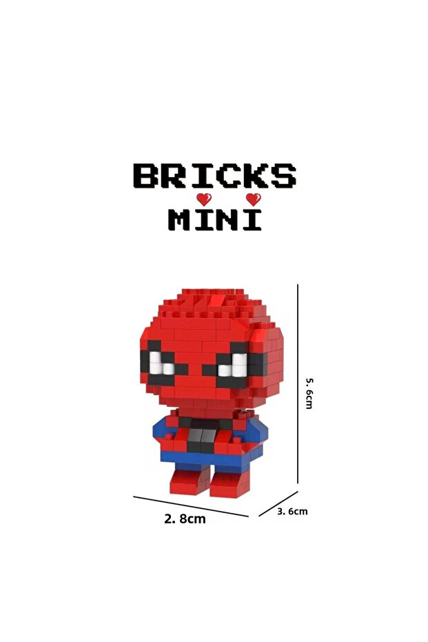 Spiderman Bricks Mini Figure - 3