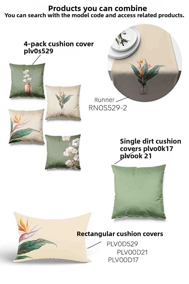 Rectangular Star Lily Patterned Double Sided Printed Suede Throw Pillow Cover - 2