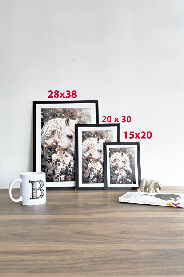 One Piece Frame Look Wooden Mdf Poster Table Yz Tek0003 - 2