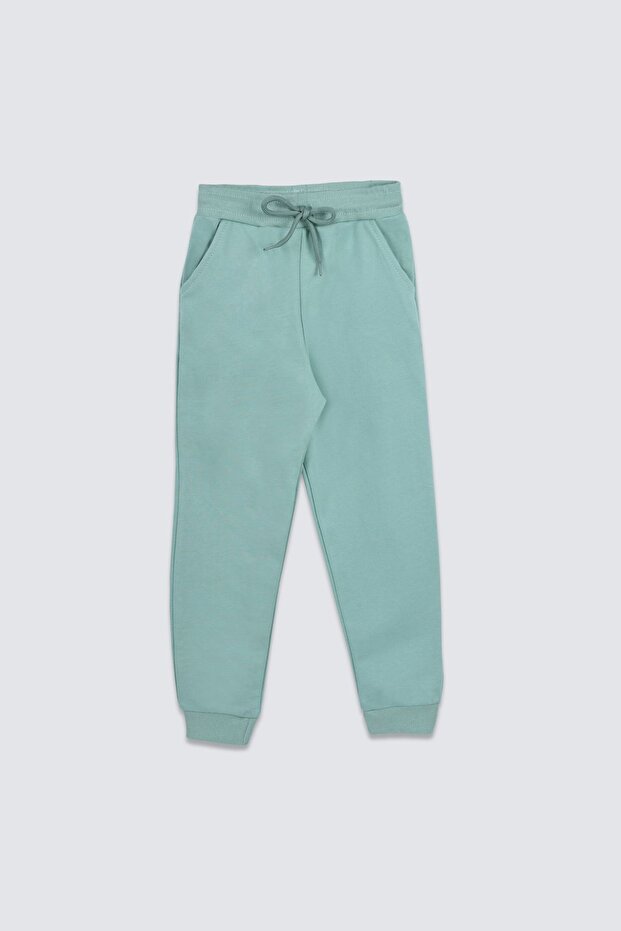 Basic Şardonlu Çift Cepli Eşofman Altı 3-10 Yaş - 1