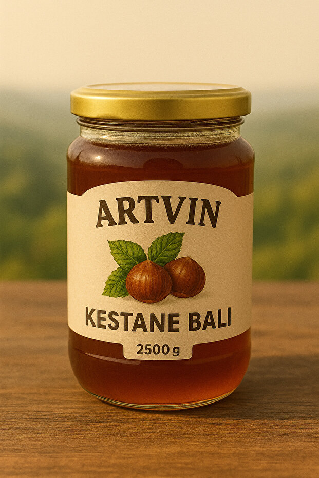 kestane balı 2.5 KG - 1