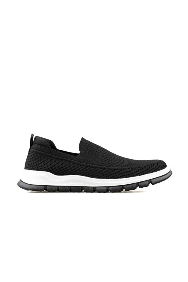 Men's point daily sports shoes 25ym - black-white - 45