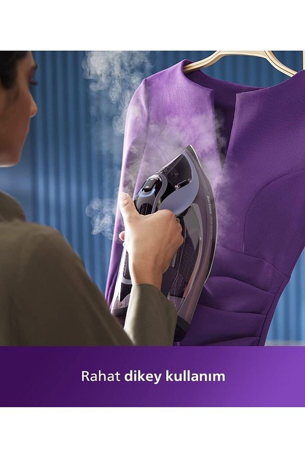 3000W Güç Akıllı Buhar özelliğine sahip 8000 Serisi Buharlı Ütü Dst8040 Mor - 2