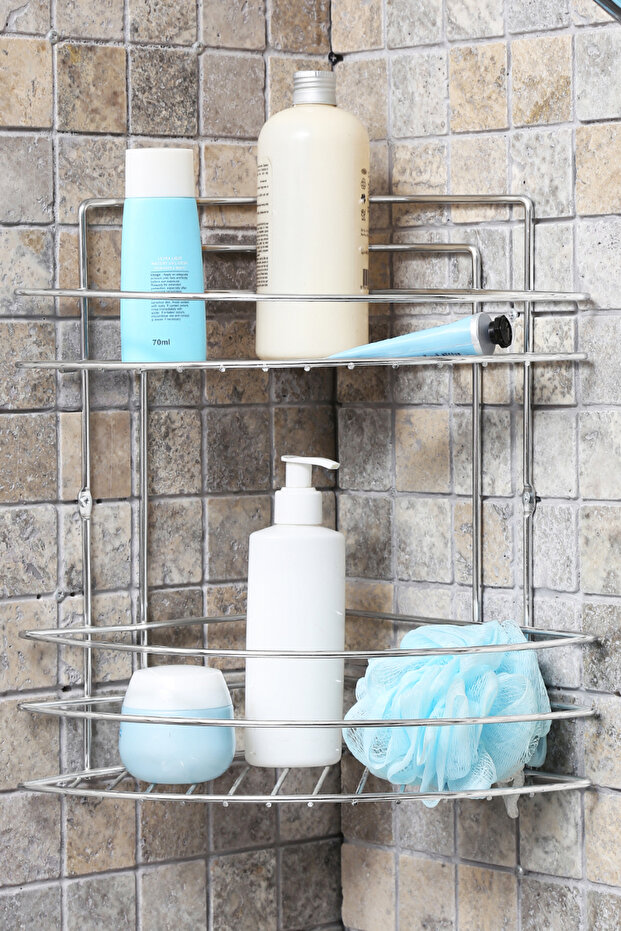 Fest Corner Bathroom Shelf - 2 Shelves