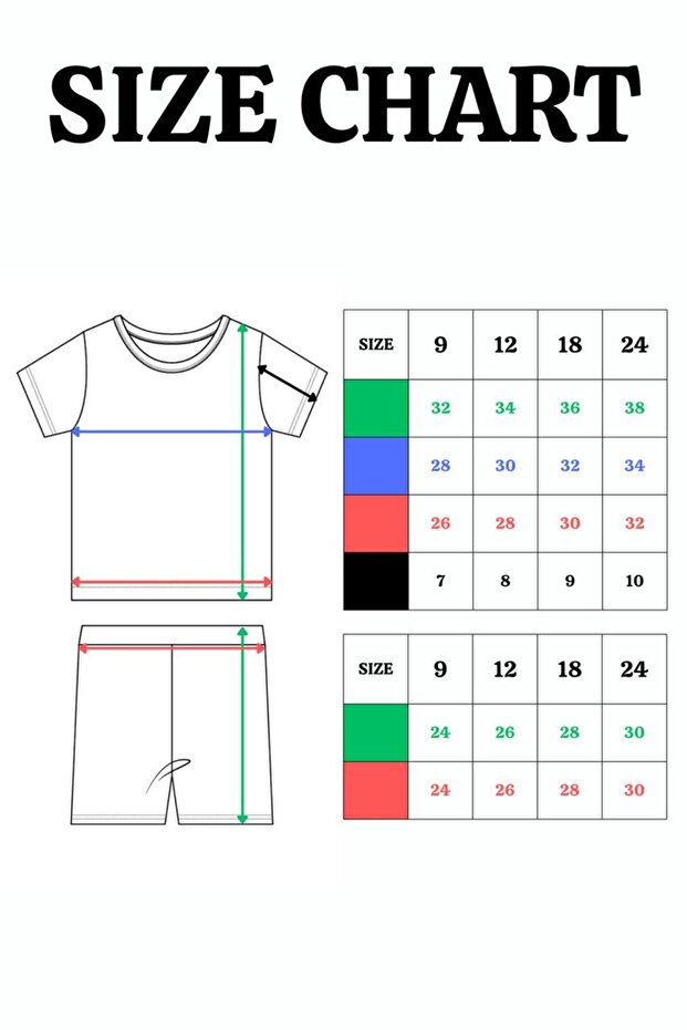 Combed Double Set (Printed Embroidered Application) - 2