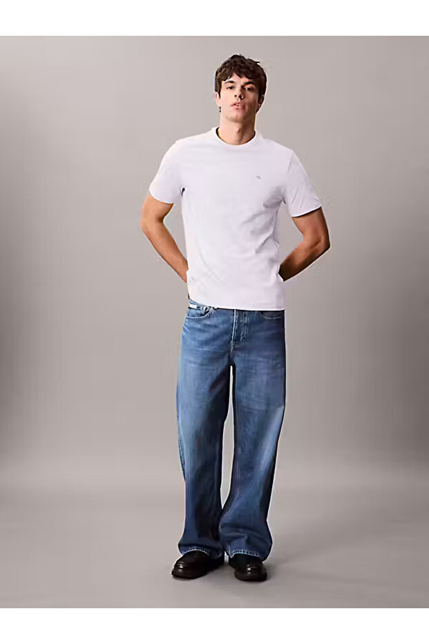 SS SMOOTH CTTN SOLID CREWNK TEE - 3