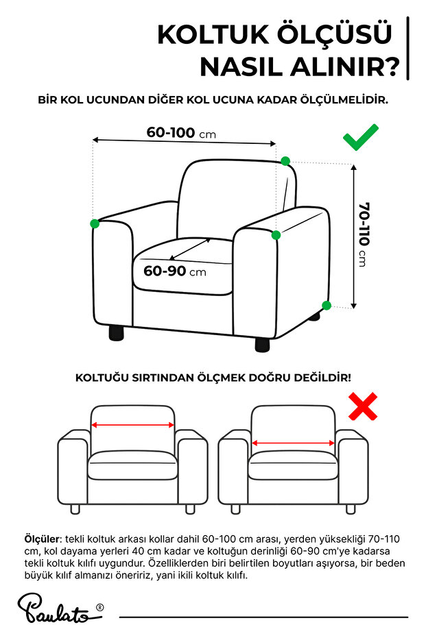 Lastikli Esnek ve Yıkanabilir Tek Kişilik Koltuk Örtüsü Koltuk Kılıfı - Ocre - 3