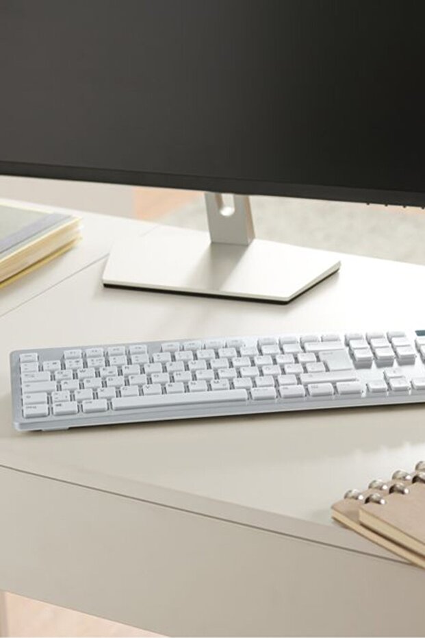 2-in-1 Bluetooth Keyboard, White - 1