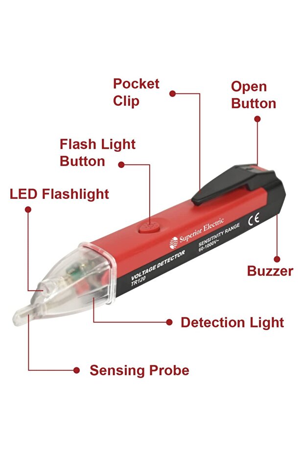 Voltage detector 60-1000V - 4