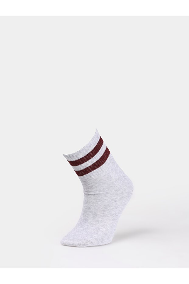Men's Burgundy Socks