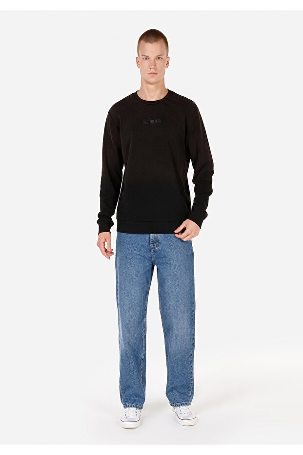 Regular Fit Erkek Antrasit Sweatshirt - 3