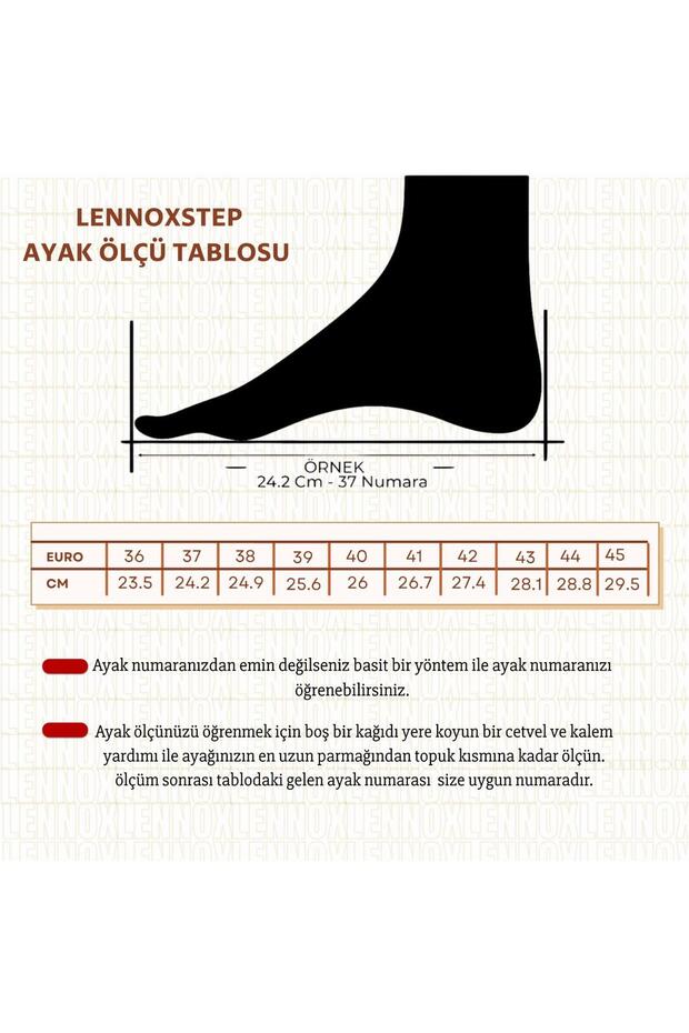 Siyah Erkek Sneaker Ayakkabı - 5