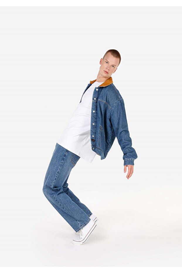 Regular Fit Erkek Mavi Ceket - 7