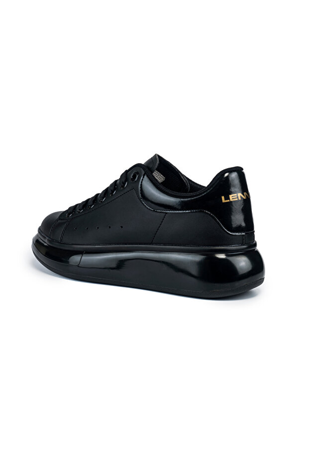 Siyah Erkek Sneaker Ayakkabı - 5