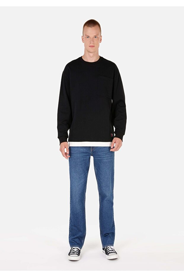 Siyah Erkek Tshirt U.kol - 3