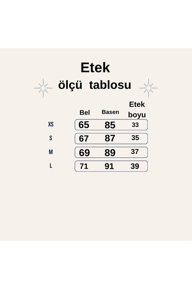 Pullu payetli mini etek - 6