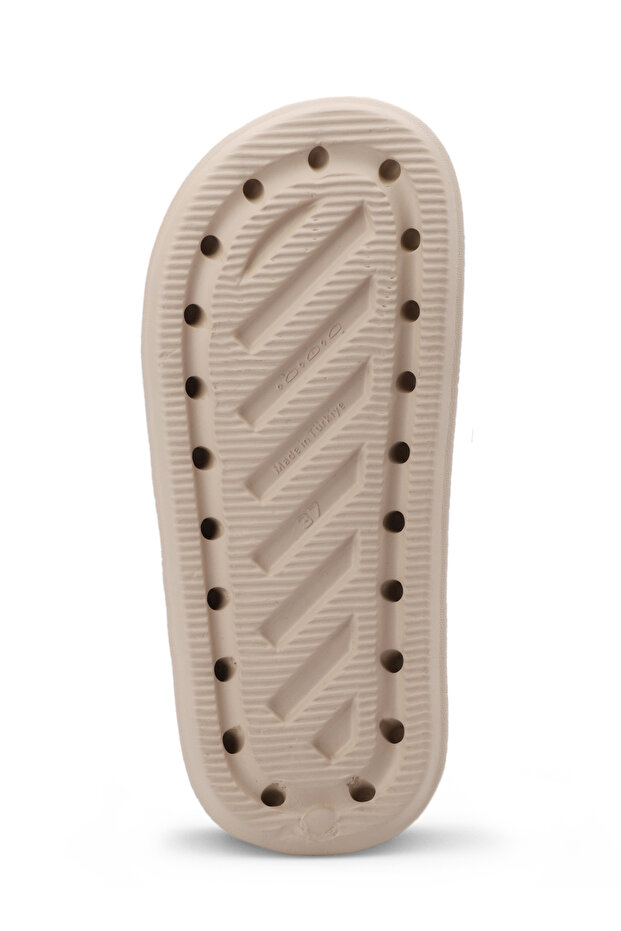 OIER Kadın  Bej Sandalet - 7