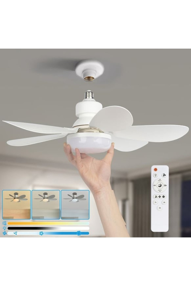 Tavan Vantilatörü Ledli Uzaktan Kumandalı - 1