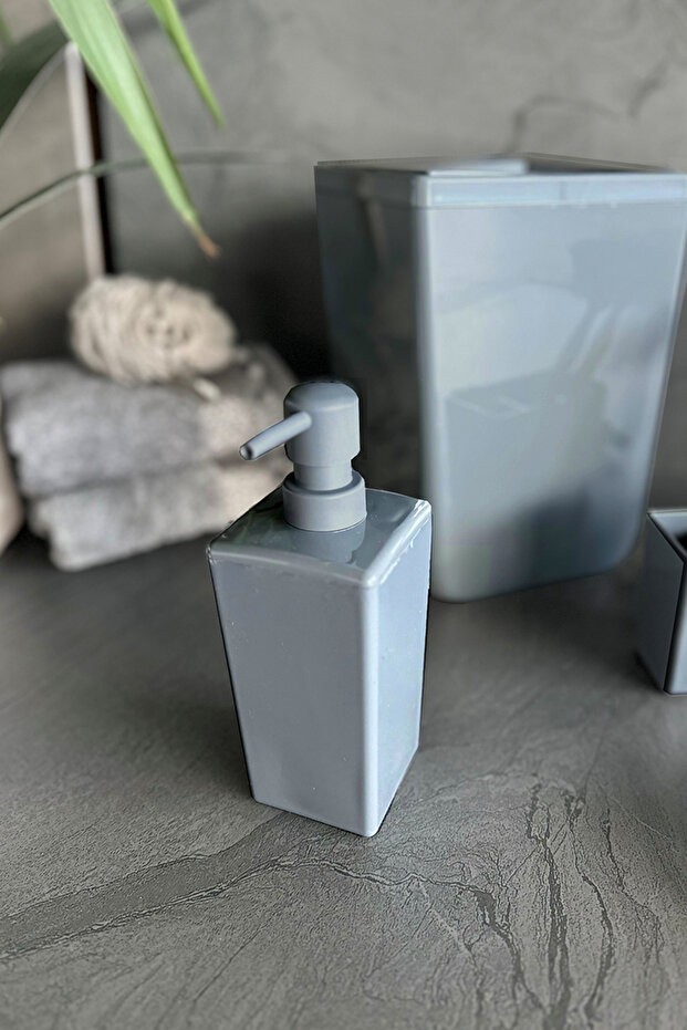 Biga Banyo Seti - Gri - 4