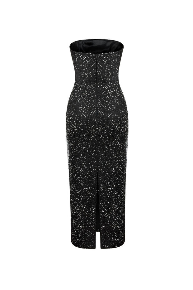 şık davet elbisesi - 4