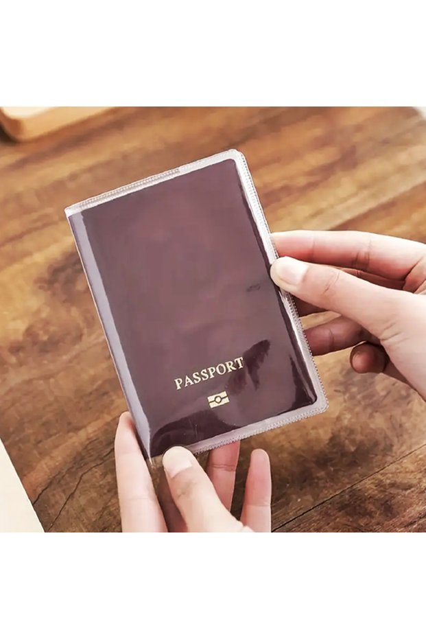 Passport Cover - Passport Holder - Transparent Passport Protection Case Passport Protector Passport Wallet 1 Piece