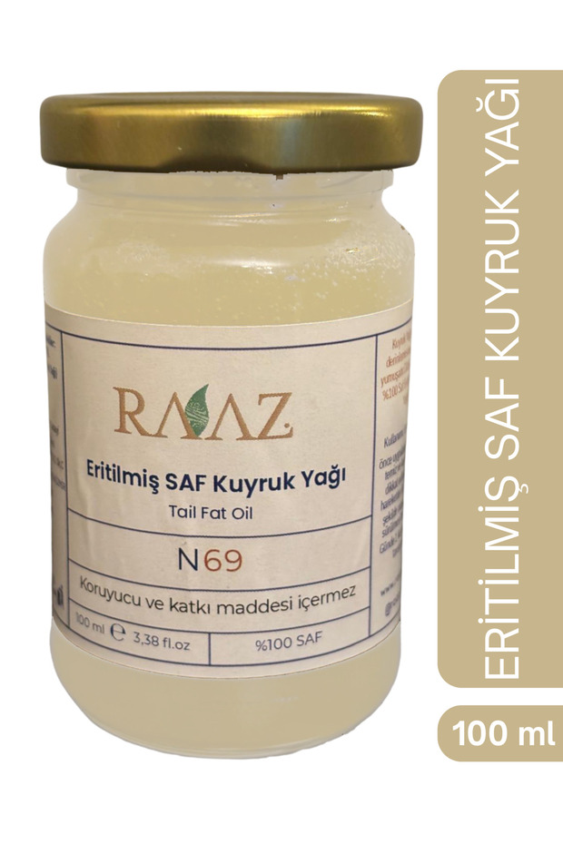 %100 Doğal Saf Eritilmiş Kuyruk Yağı 100 ml - 1