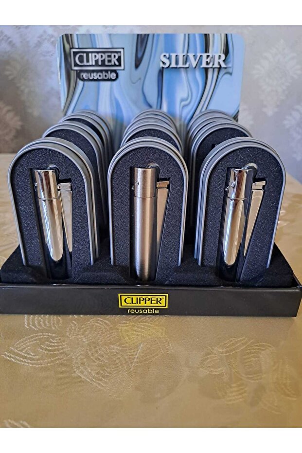 Gümüş Clıpper Çakmak - 2