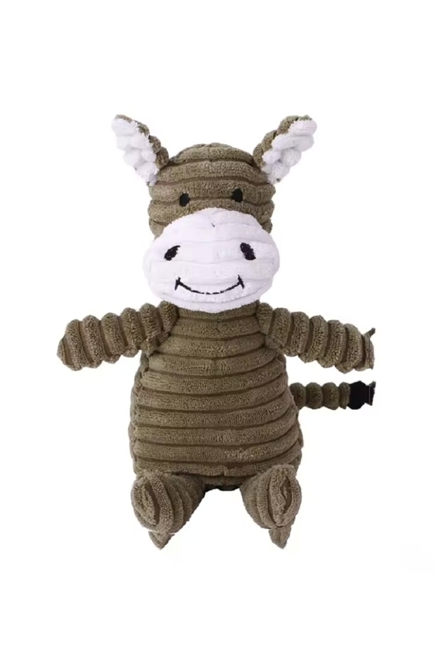 Wear Resistant Cute Animal Figured Dog Plush Toy