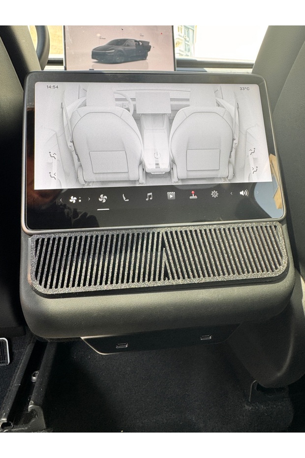 Tesla Model Y Juniper Arka Havalandırma için Koruma Kapağı 1 ADET -ABS- ISIYA DAYANIKLIDIR. - 5