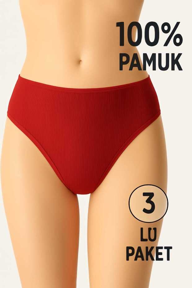 Günlük Kullanım İçin En İyi Seçim: İç Çamaşırı Külot 3’lü Paket - 1