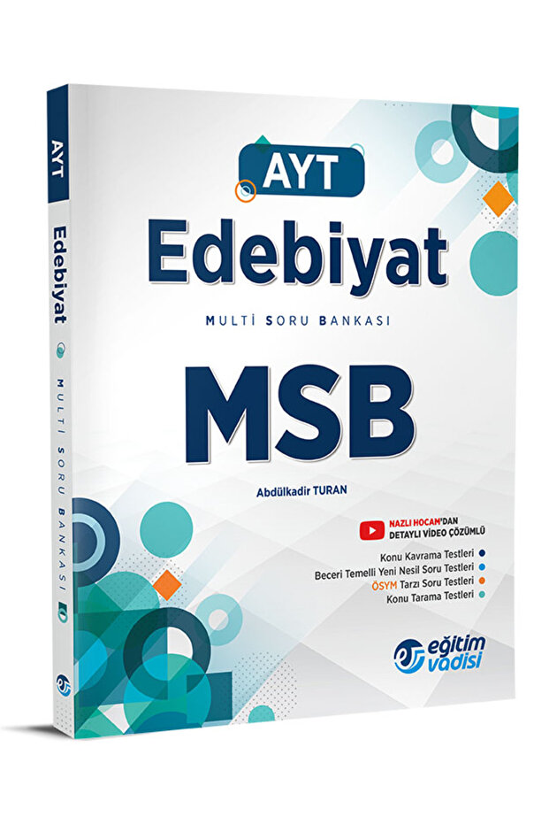 2024 Ayt Edebiyat Msb Multi Soru Bankası - 1