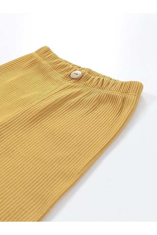 Yumuşacık Bebek Tek Alt Pantolon 0-3 Yaş %100 Pamuk - 2