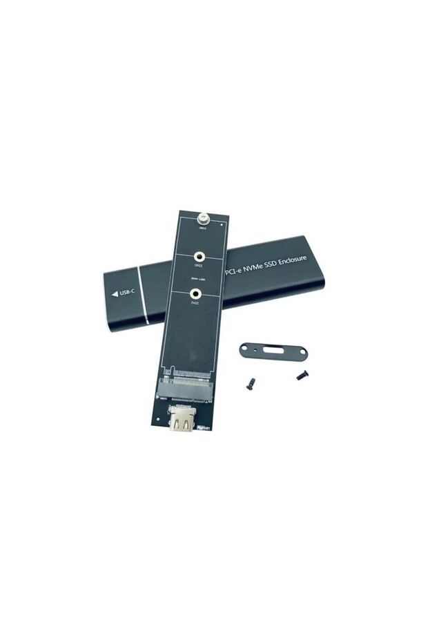 Usb 3.1 Type C To Pci-e Express Nvme Ssd M.2 M-key Hard Disk Kutusu - 2