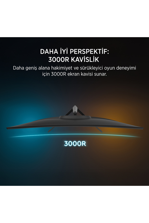 Rion R10 24" 165hz 1ms Fhd Va Curved Gaming Monitör (sıfır Ölü Piksel Garantili) - 6