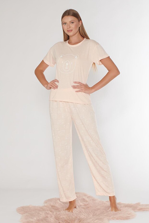 Short Sleeve Pajama Set 780-57