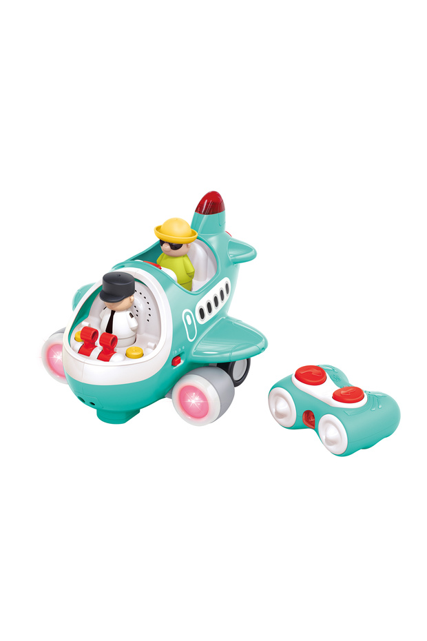 Remote-Controlled Airplane with Lights & Sounds - 1