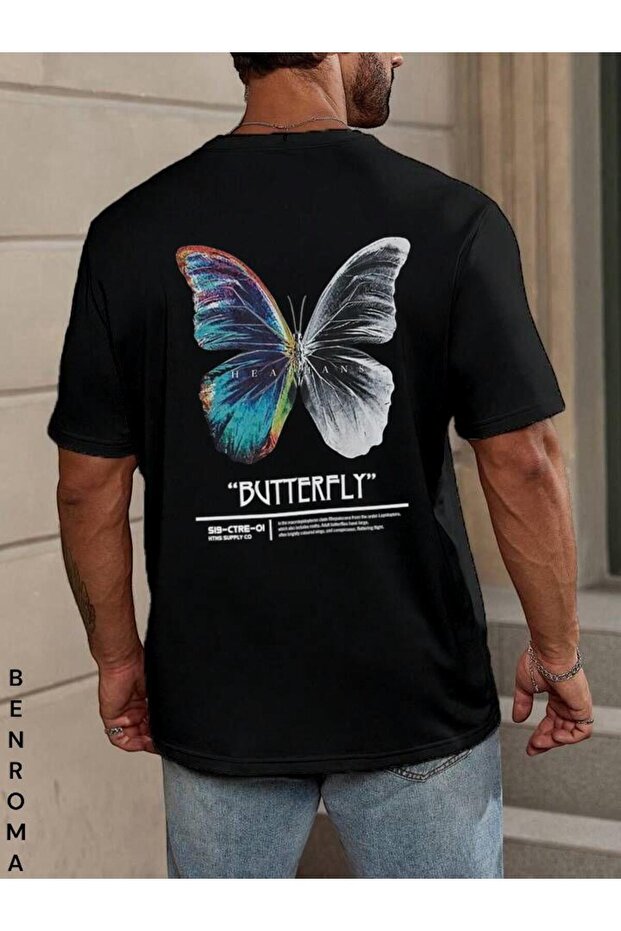 Oversized Back Printed Unisex T-Shirt Printed