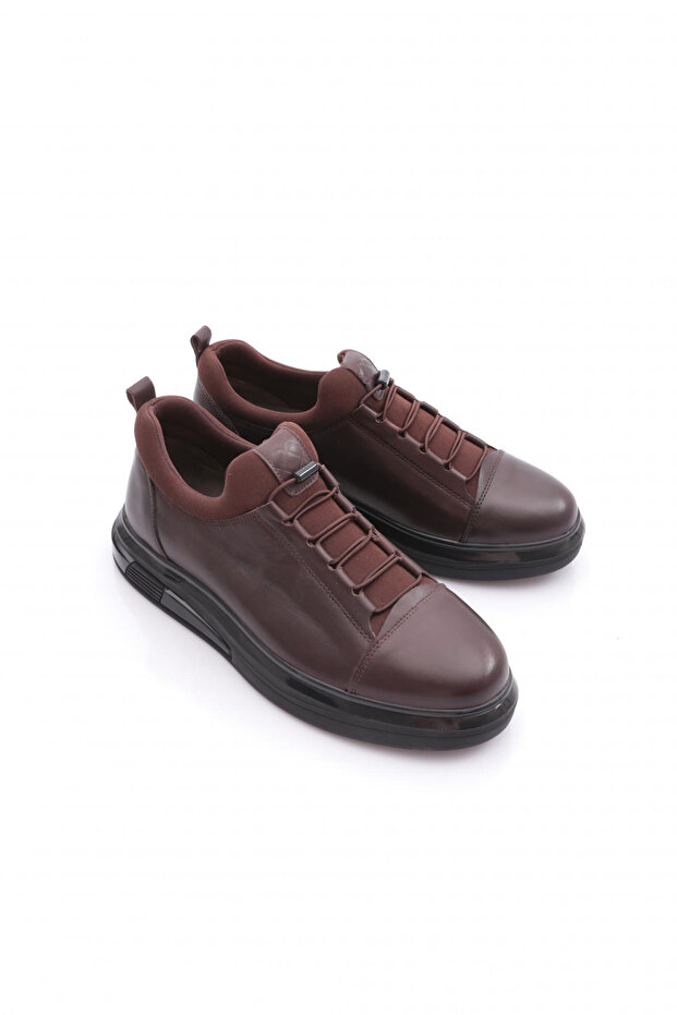 2045 Erkek Düz Taban Sneaker - 2